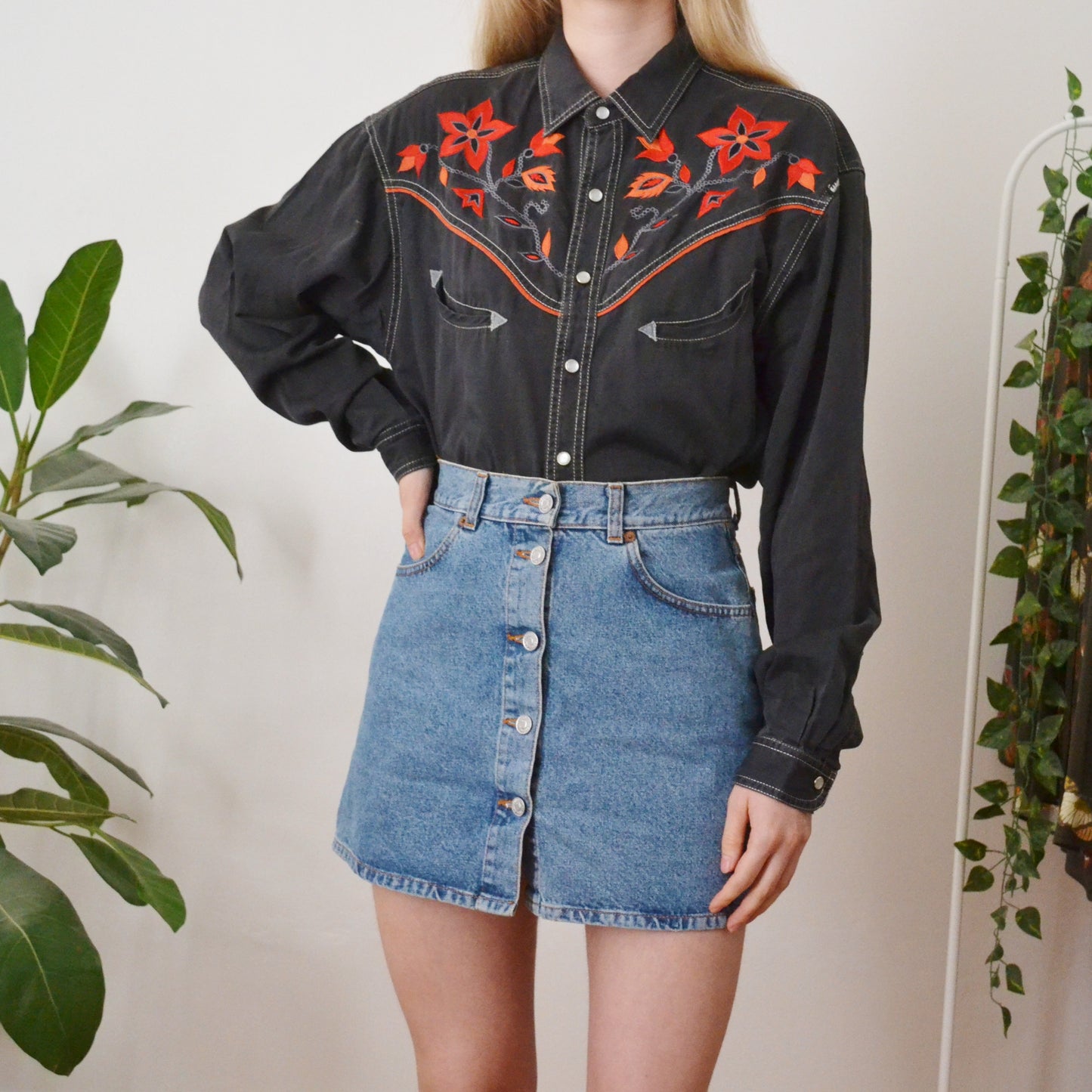 Western shirt S