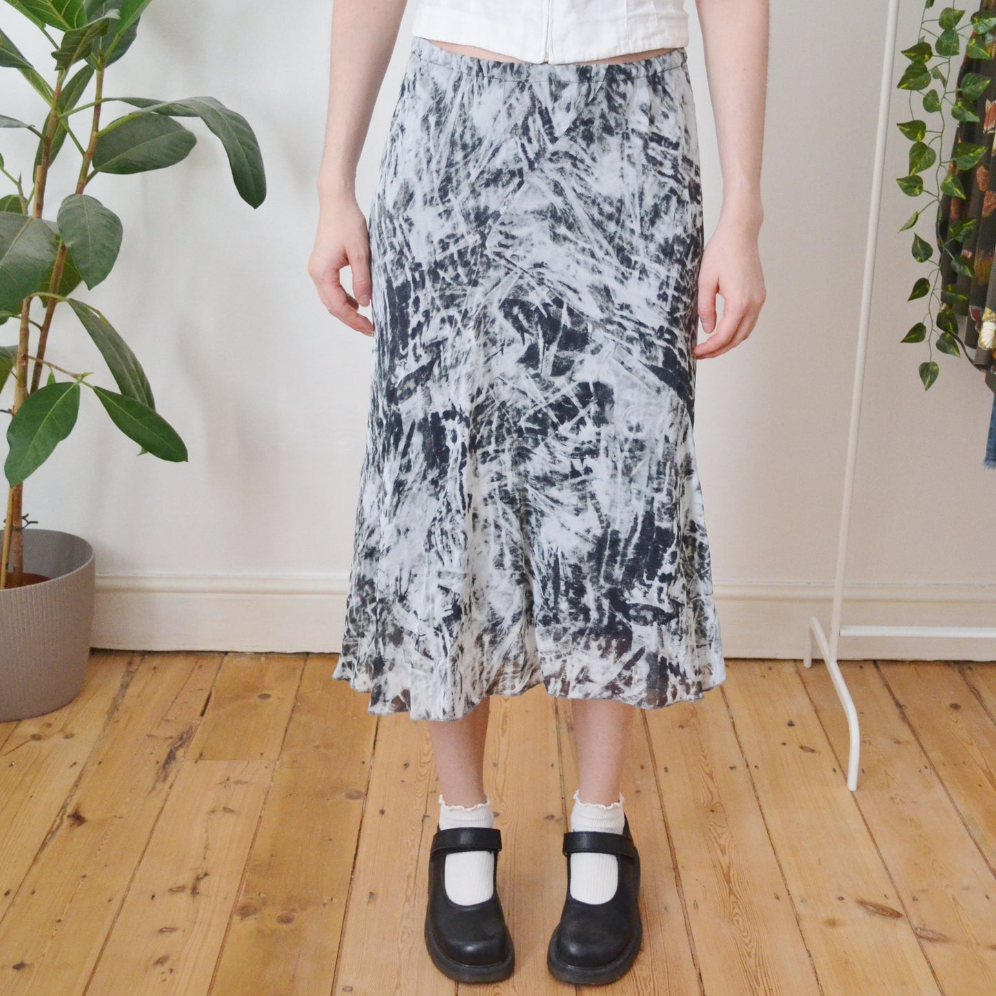 Vintage Abstract Skirt