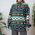 Geometric fleece XL