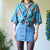 Floral shirt L