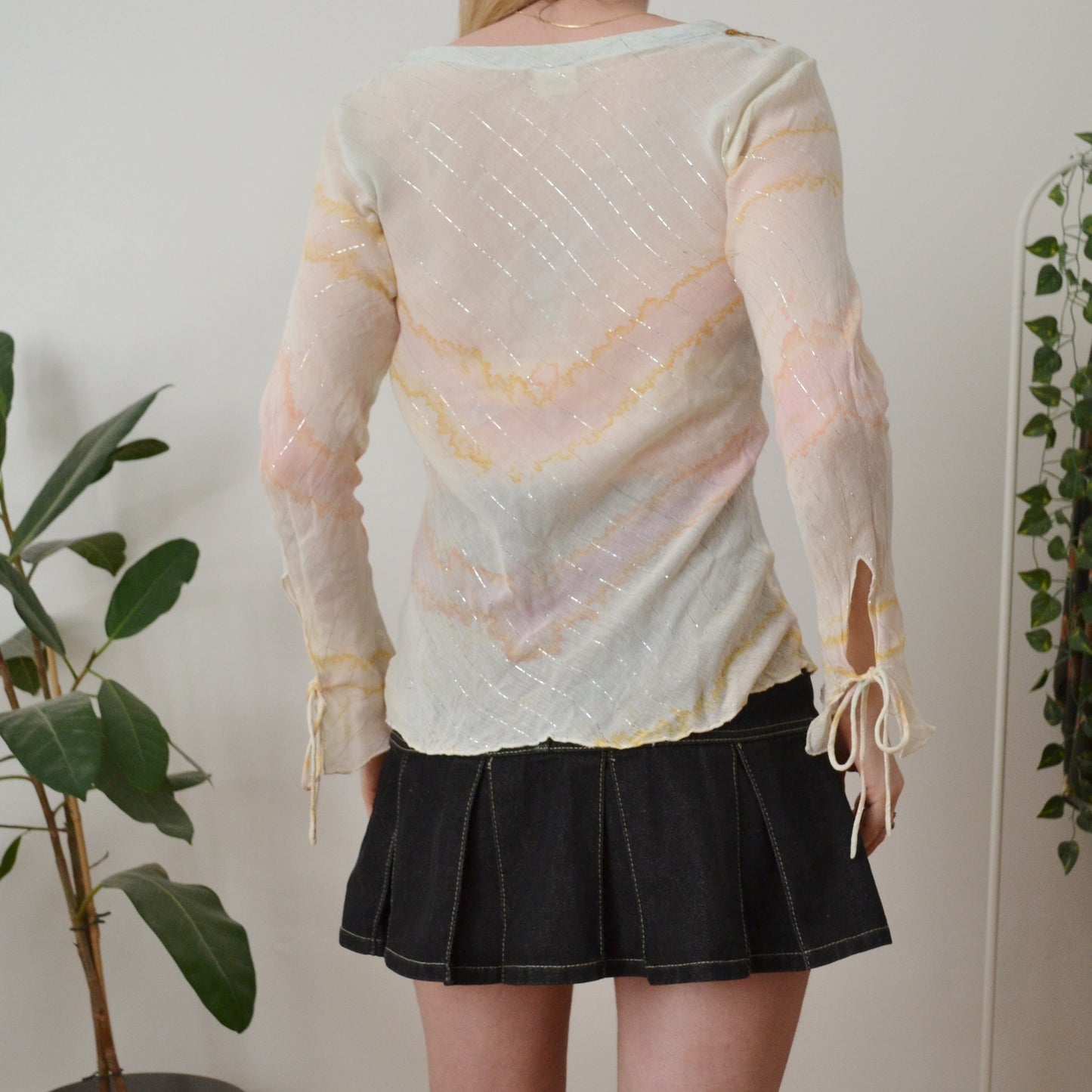 Vintage Bohemian Top M