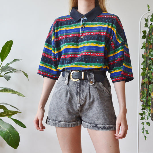Stripe polo L