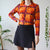 Velvet blouse L