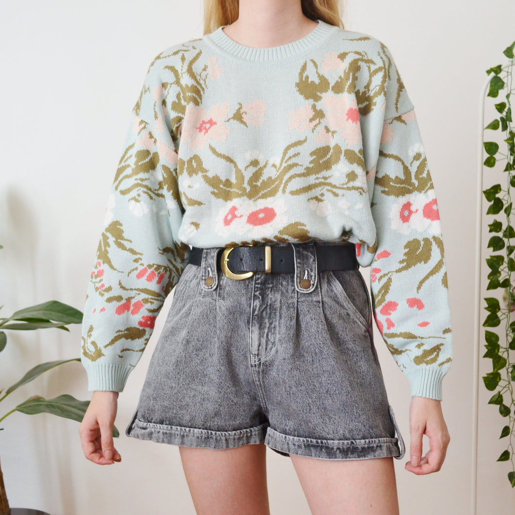 Floral jumper M