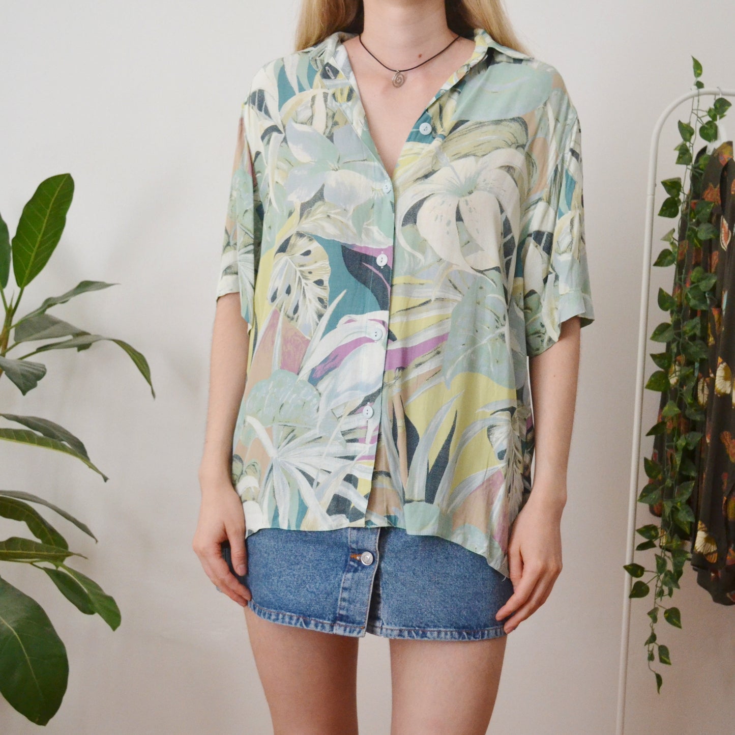 Tropical shirt M