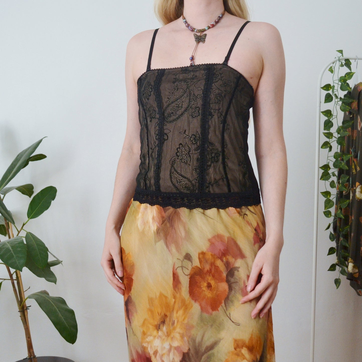 Vintage Lace Cami Top S