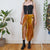 Vintage Boho Skirt S
