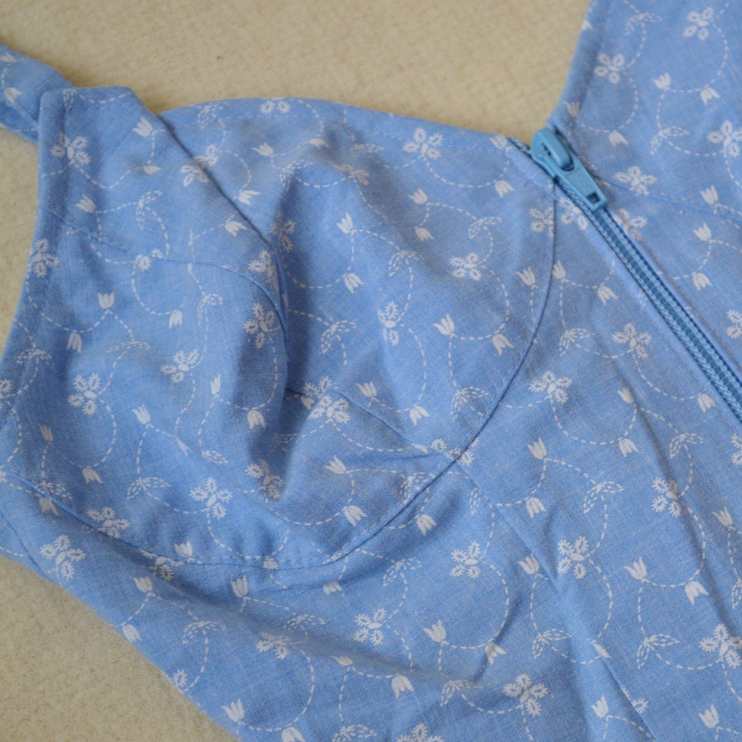 Blue corset M