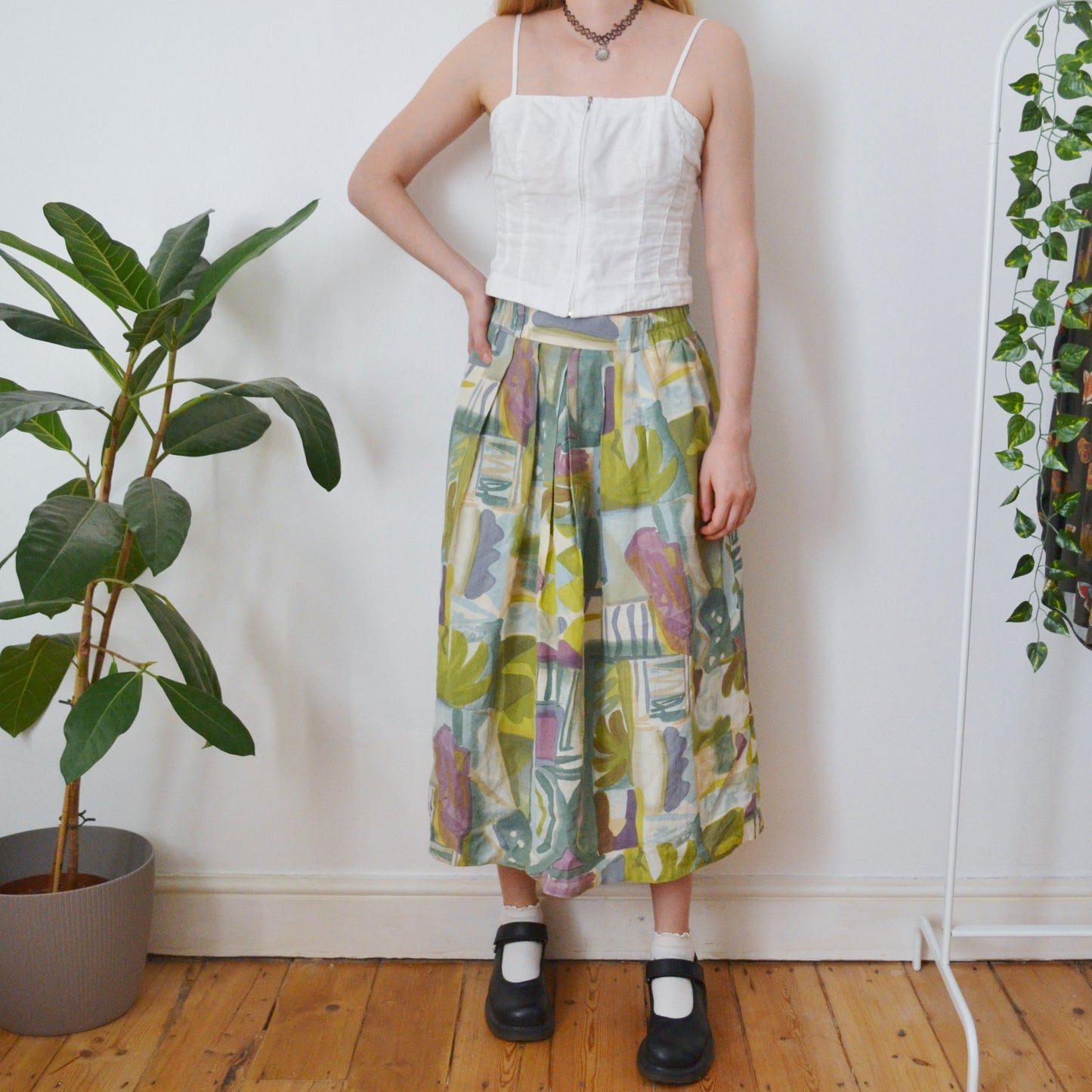 Vintage Retro Skirt M