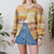 Vintage Embroidered Cardigan L