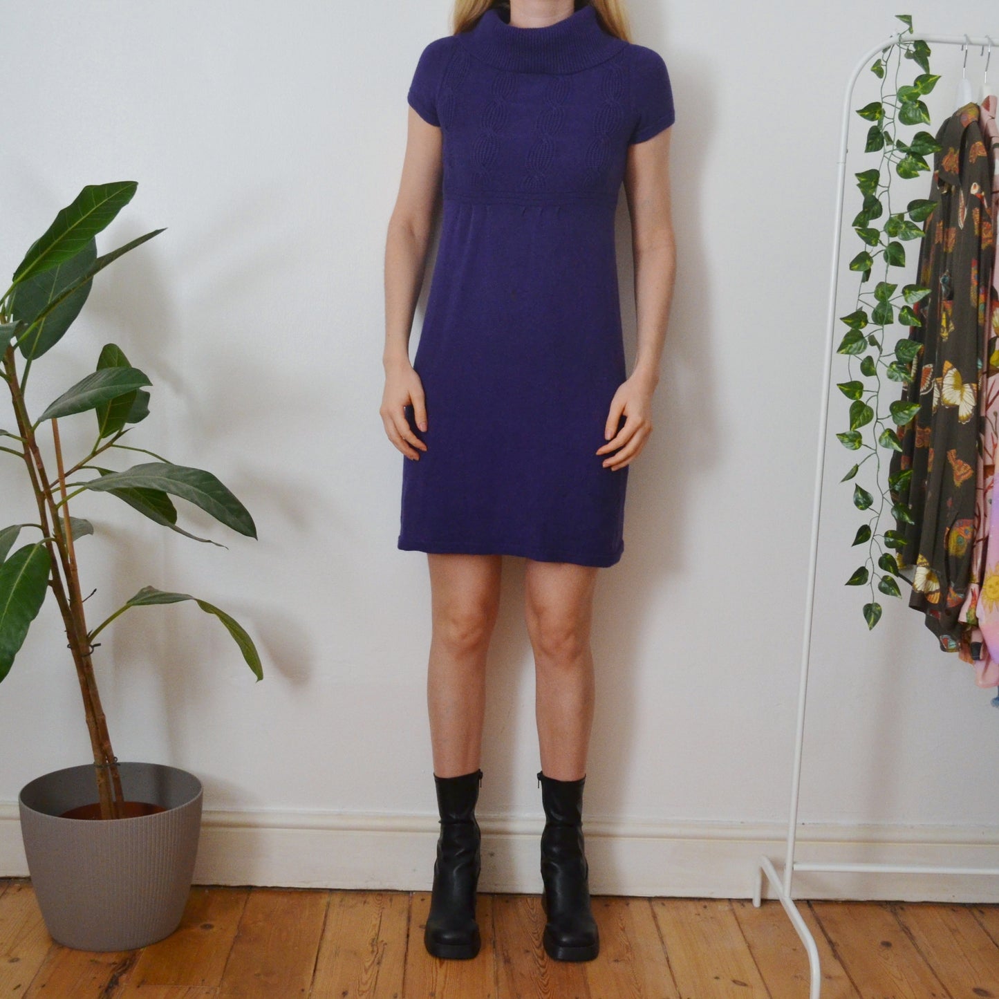 Vintage Knitted Dress S