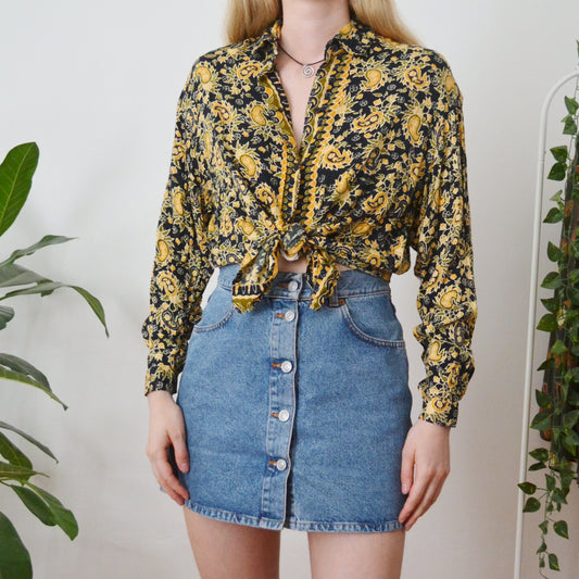 Ornate blouse M