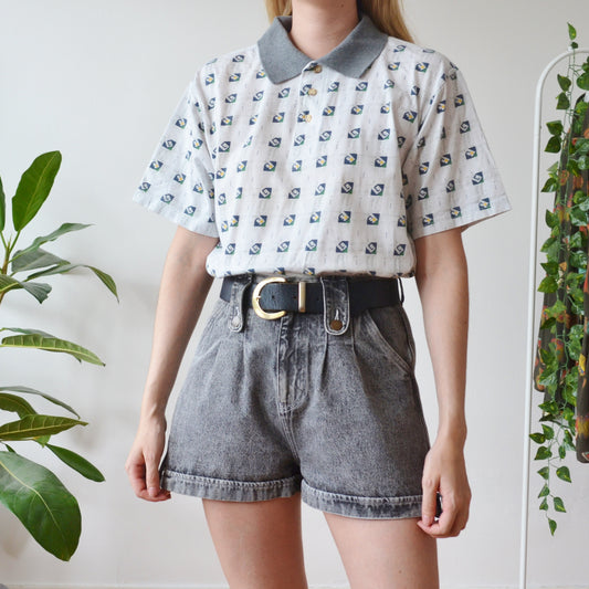 Retro polo S