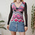 Abstract mesh top