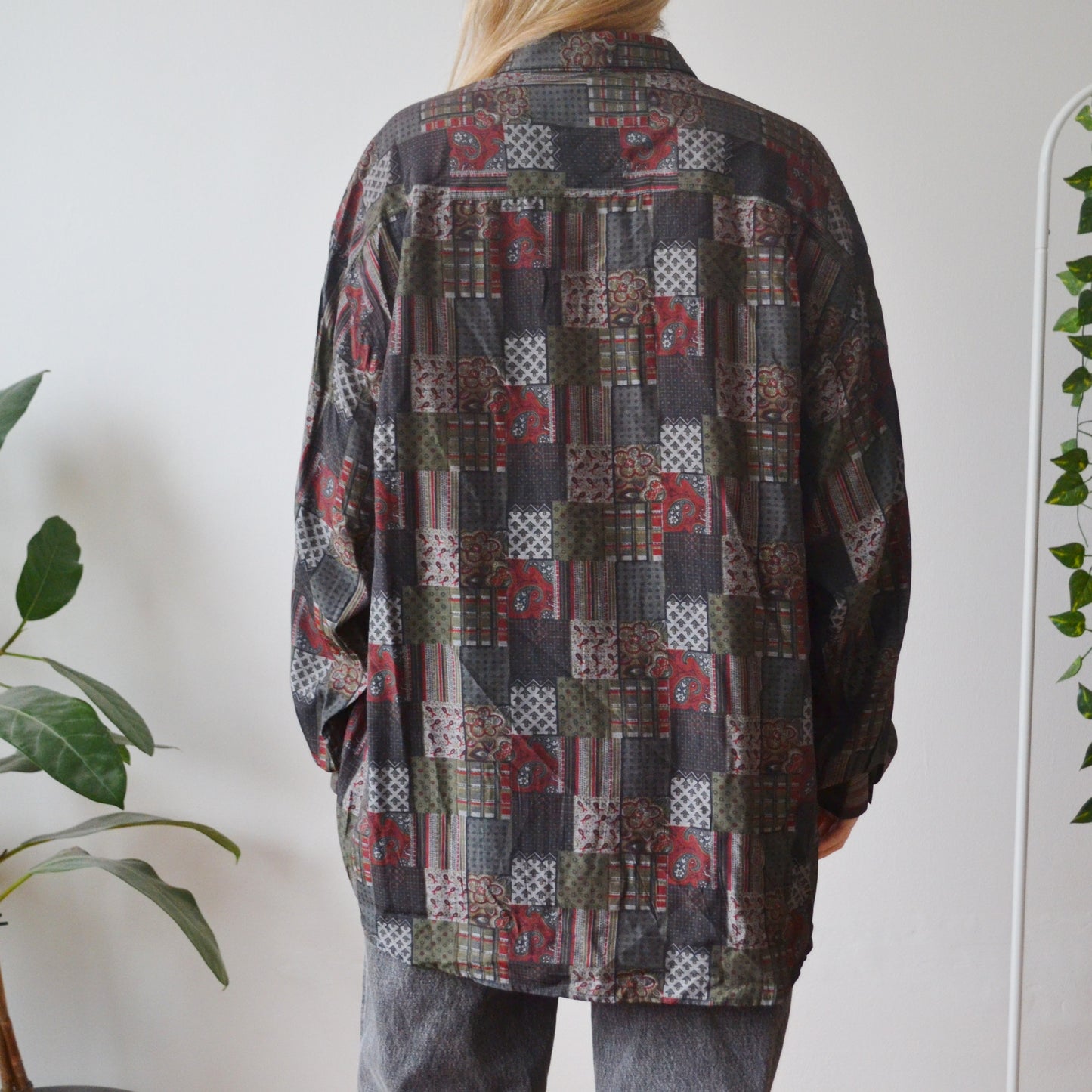 Patchwork shirt XL