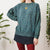 Turquoise jumper XL