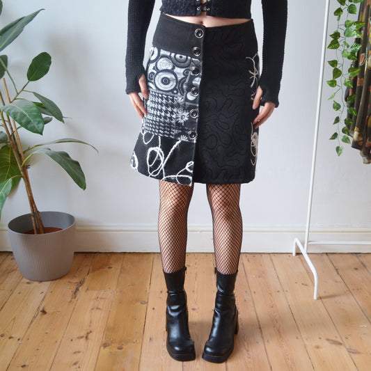 Patchwork skirt M