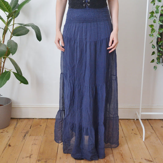 Vintage Blue Skirt/Dress S