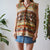 Retro sweater vest XL