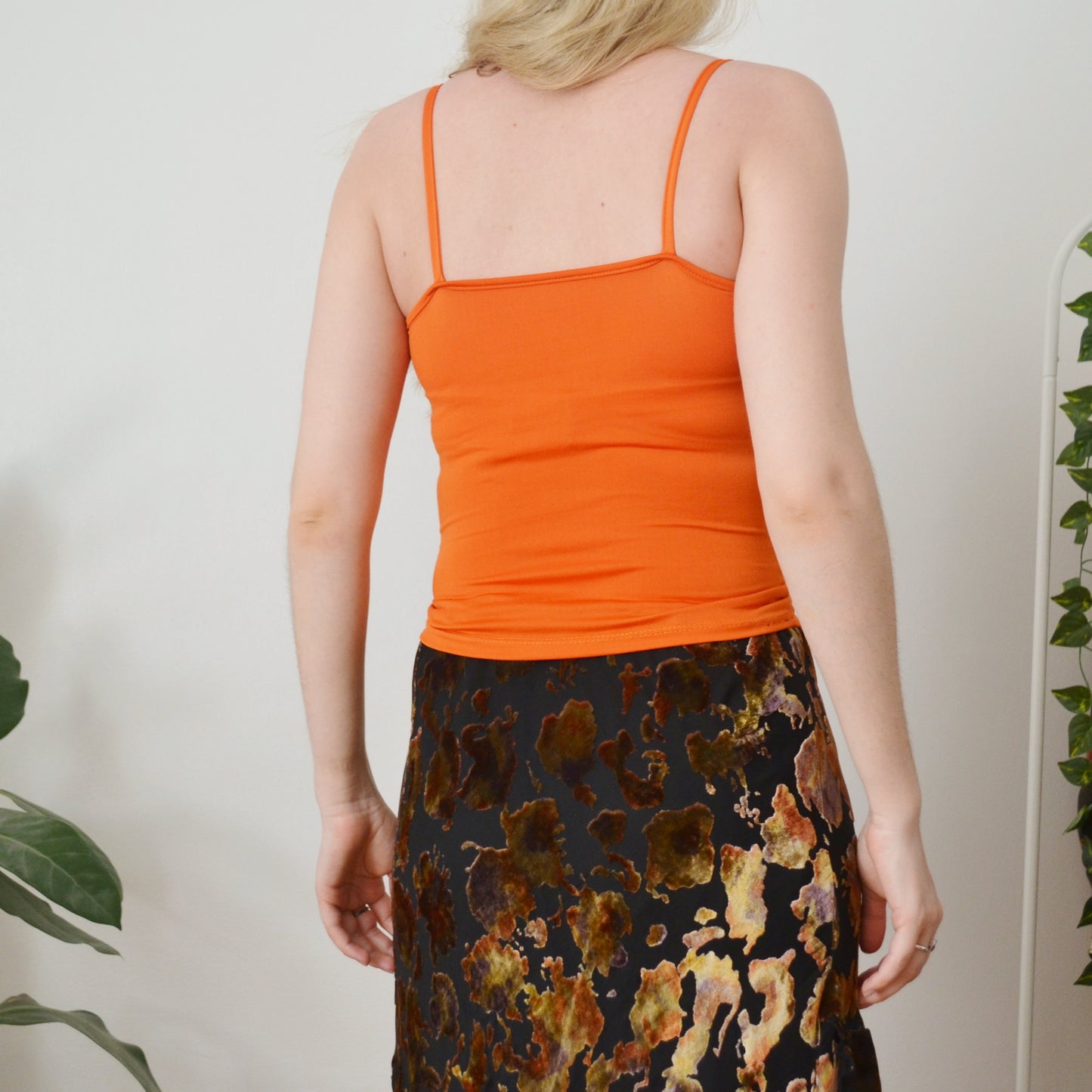 Vintage Orange Cami Top S