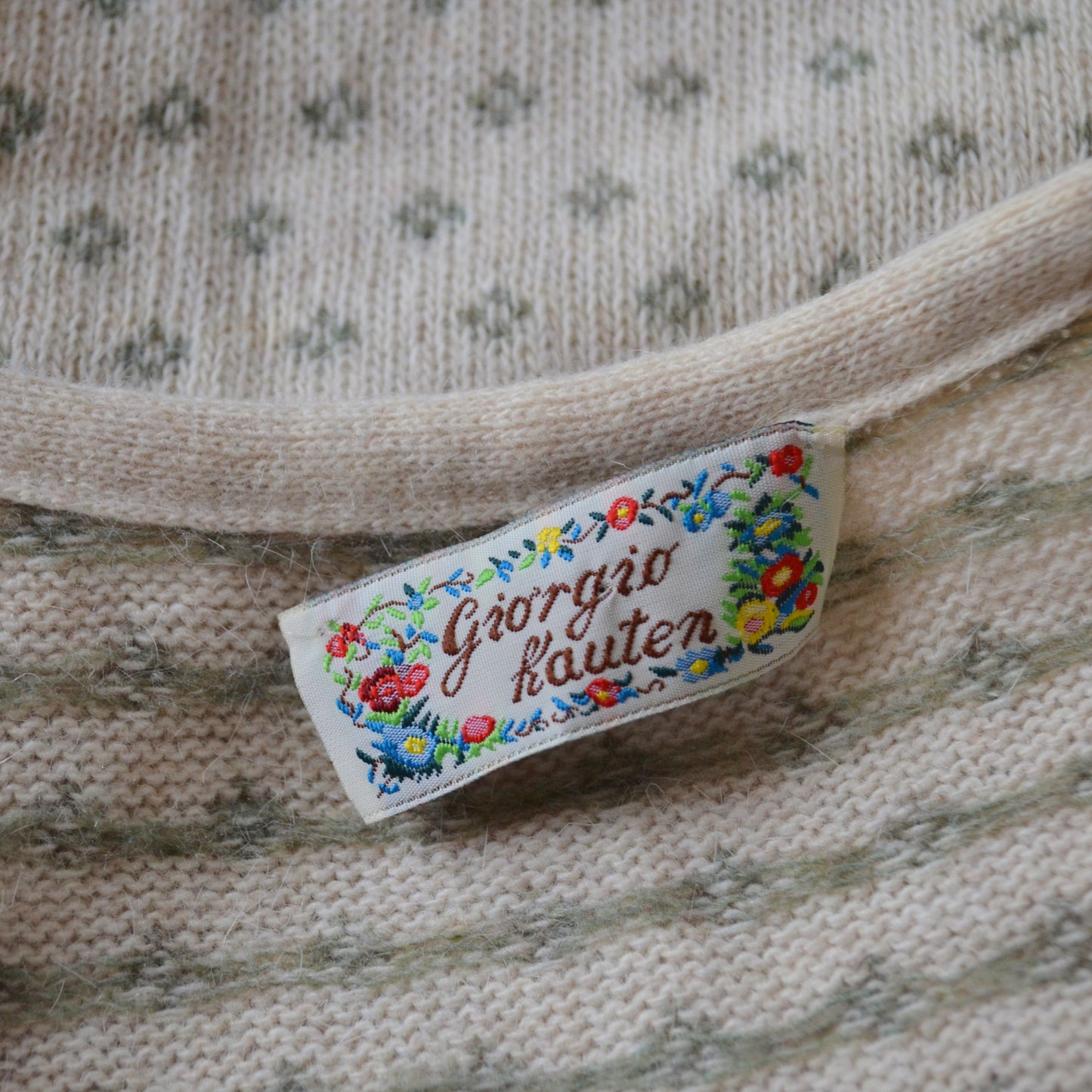 Country sweater vest M