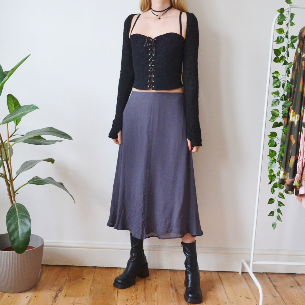 Grey skirt L