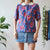 Collar blouse M