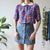 Collar blouse M