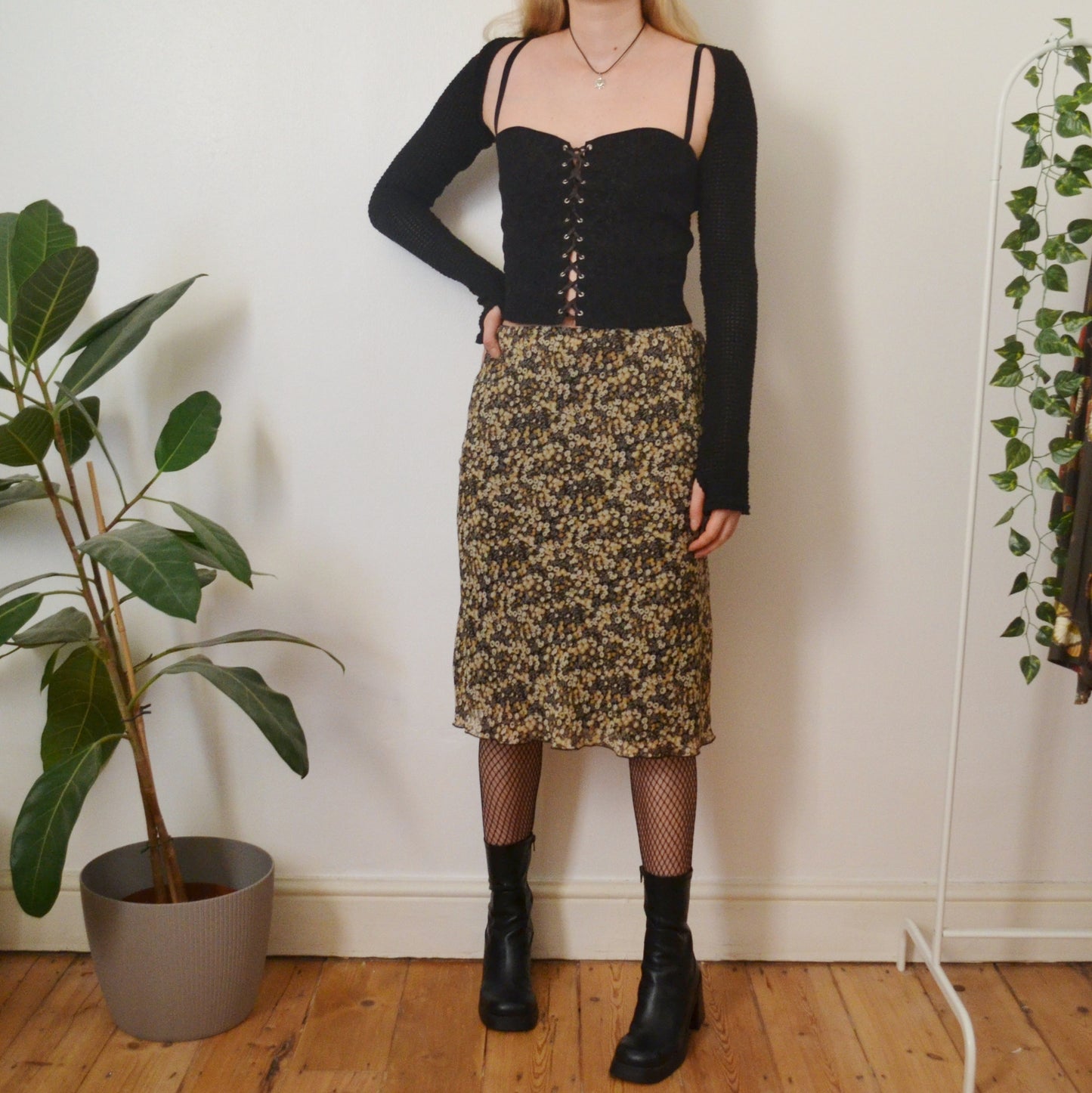 Floral skirt L