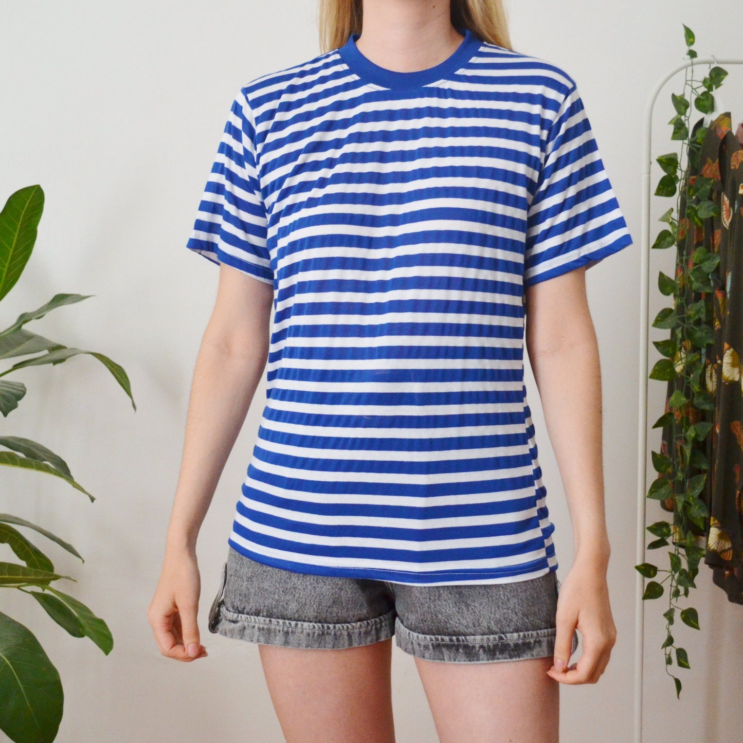 Stripe t shirt M