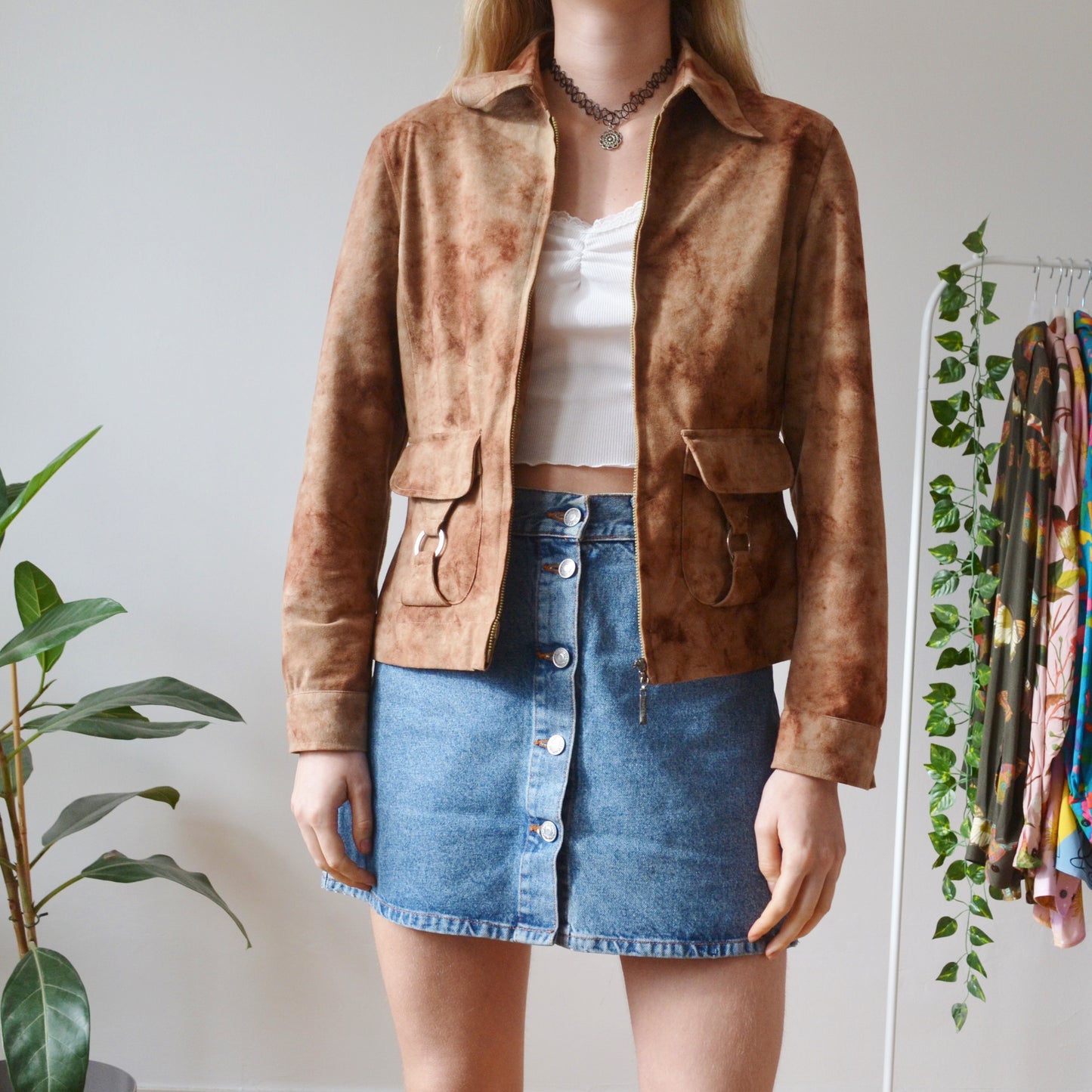 Zip up jacket M