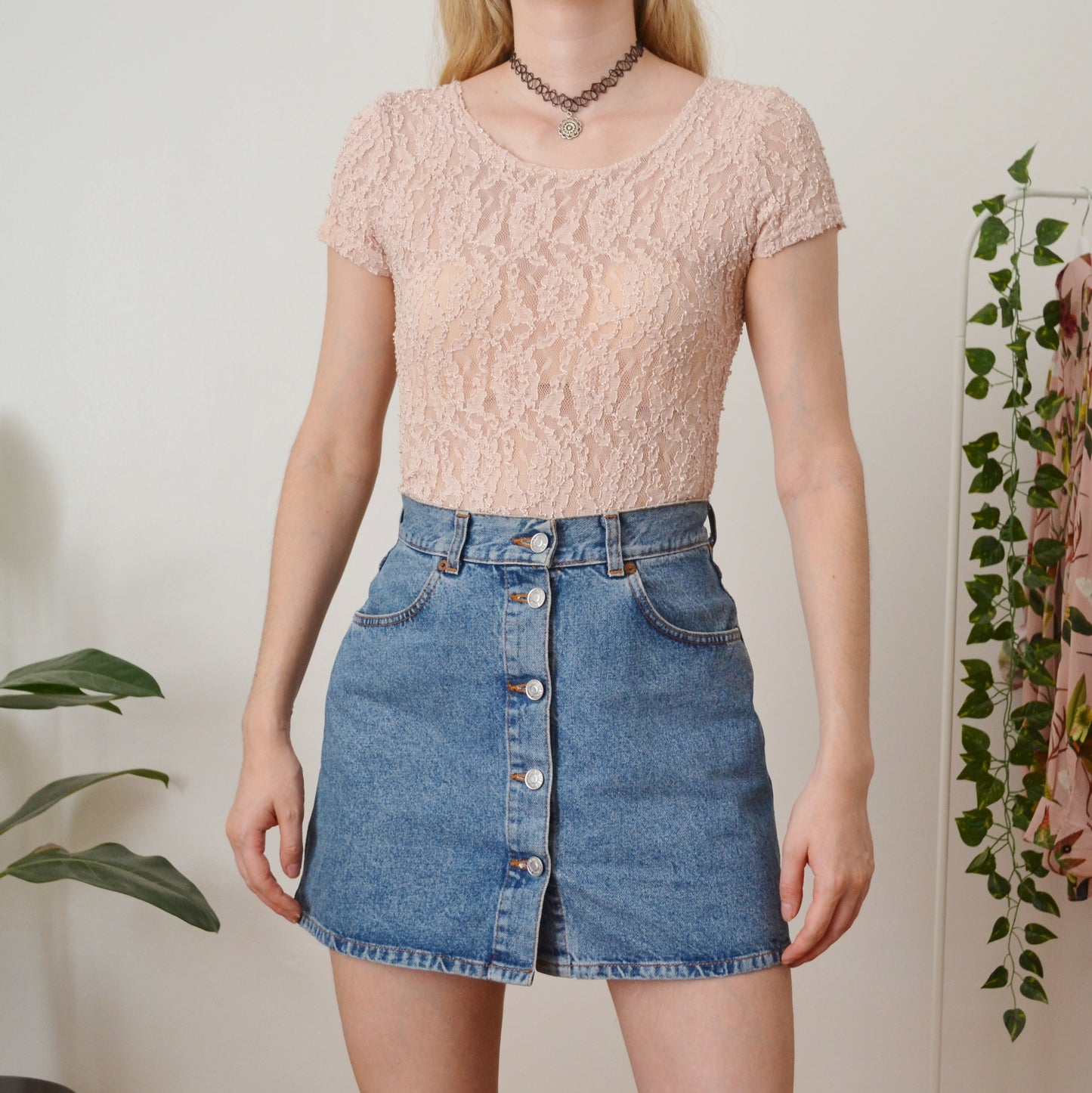 Lace bodysuit S