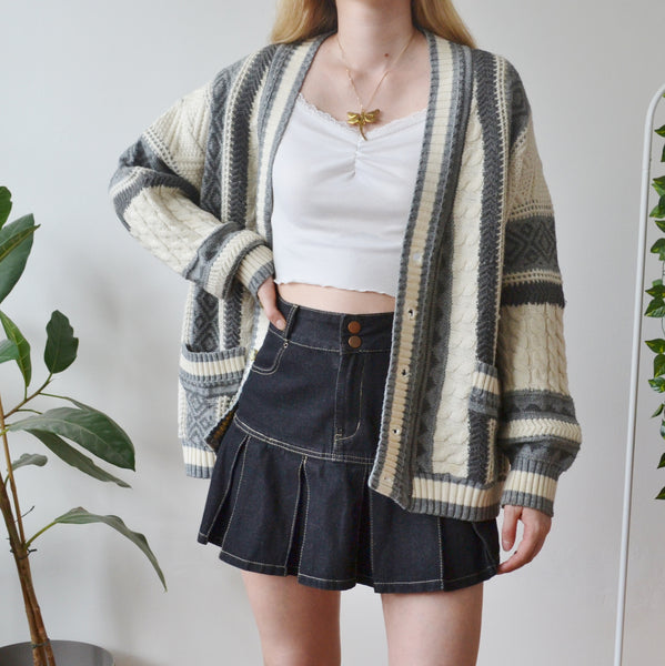 Vintage Retro Cardigan L