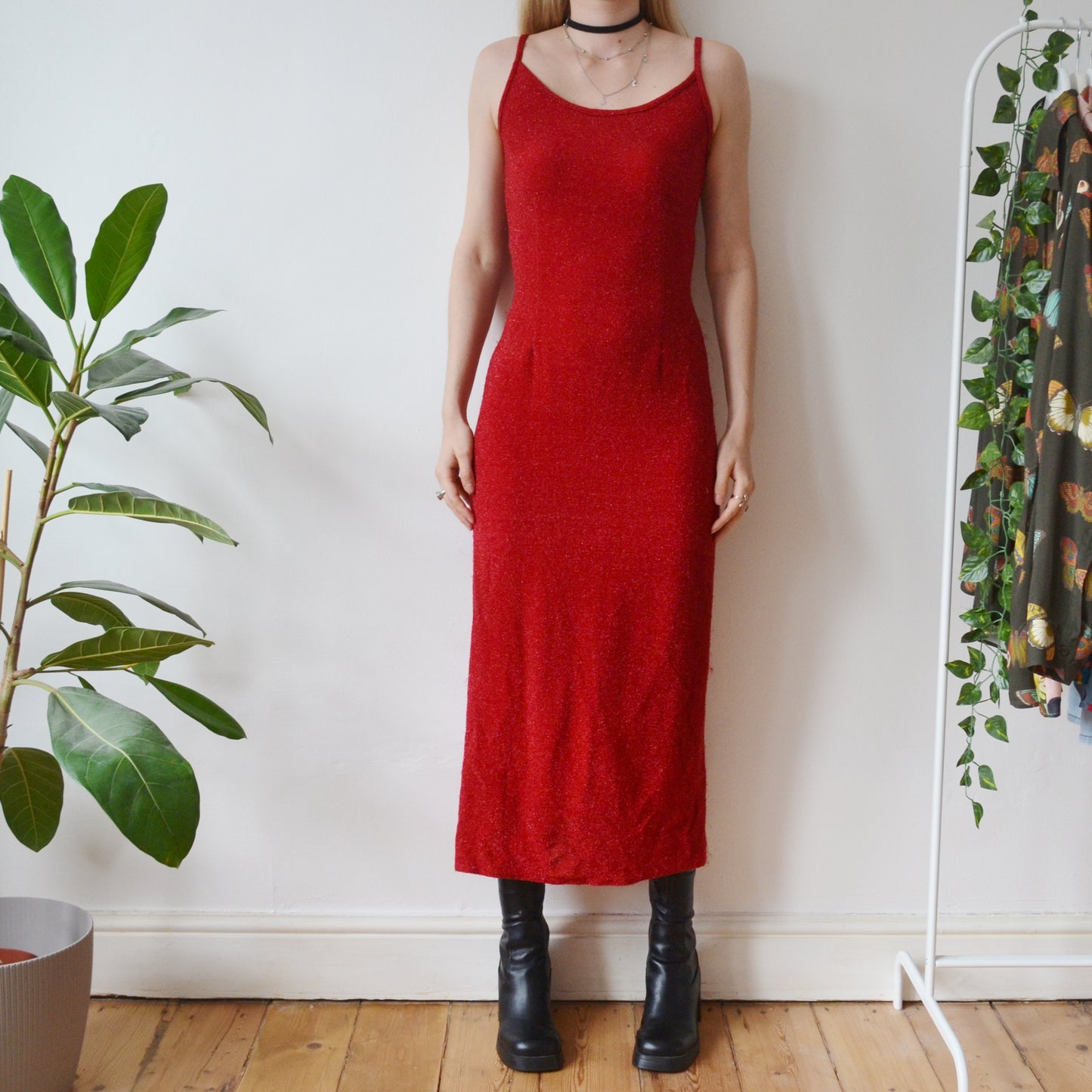 Red dress S