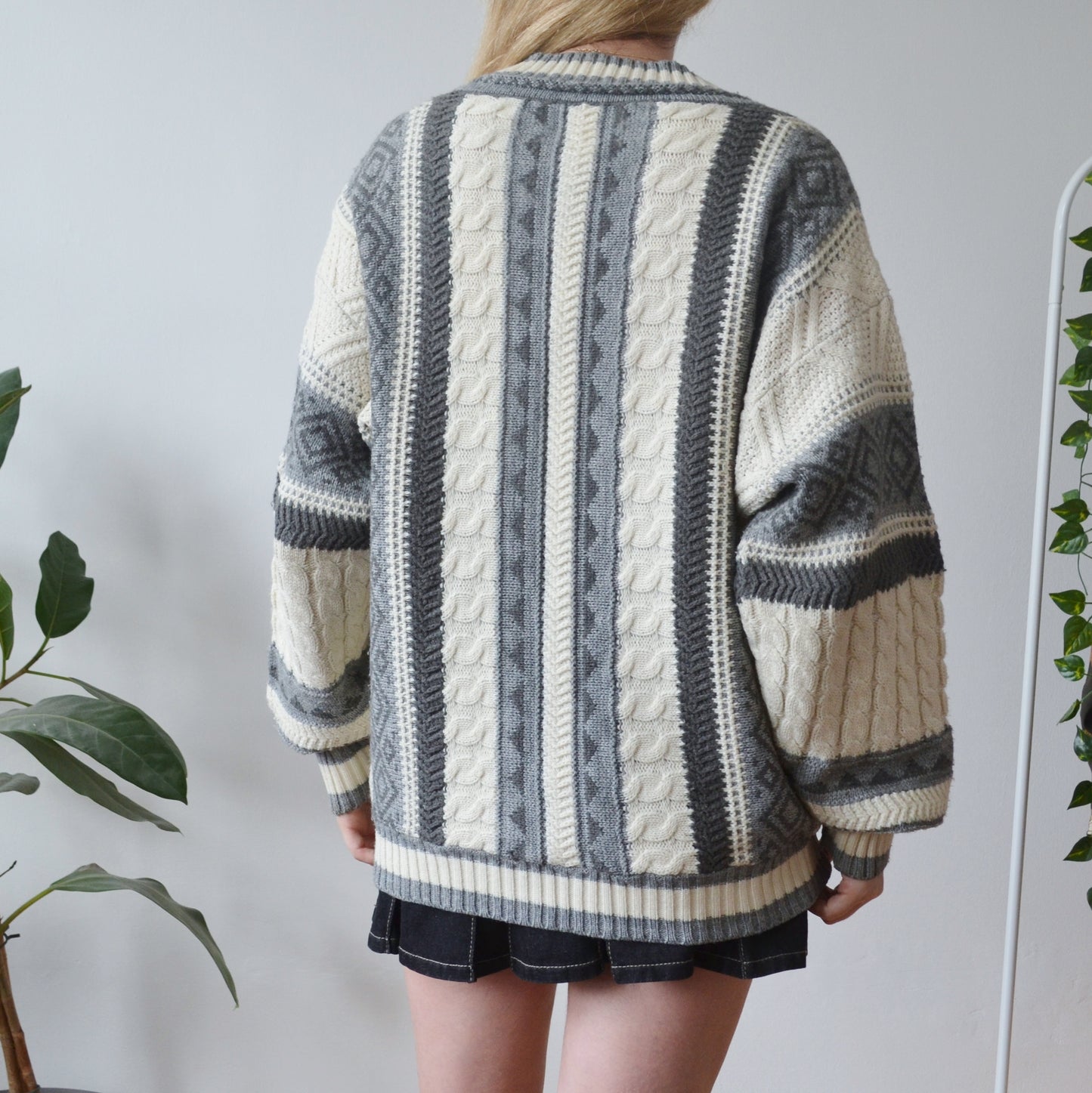Vintage Retro Cardigan L
