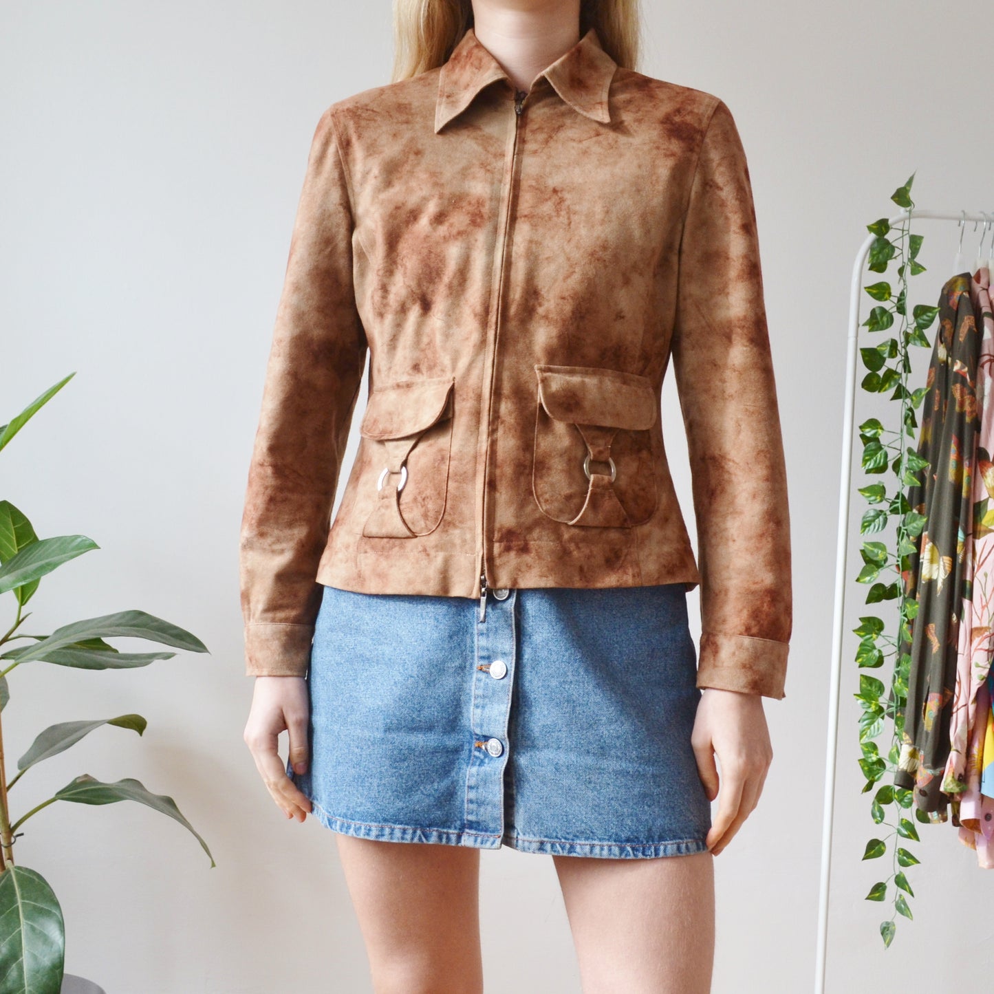 Zip up jacket M