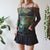Vintage Y2K Mesh Top L