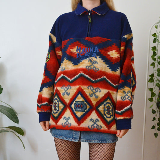 Aztec fleece XL