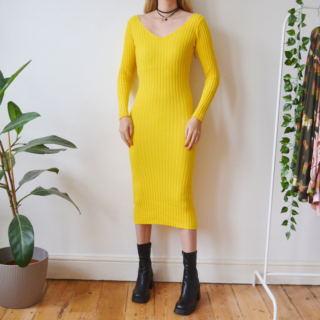 Yellow dress XS