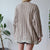 Vintage Floral Beige Cardigan M