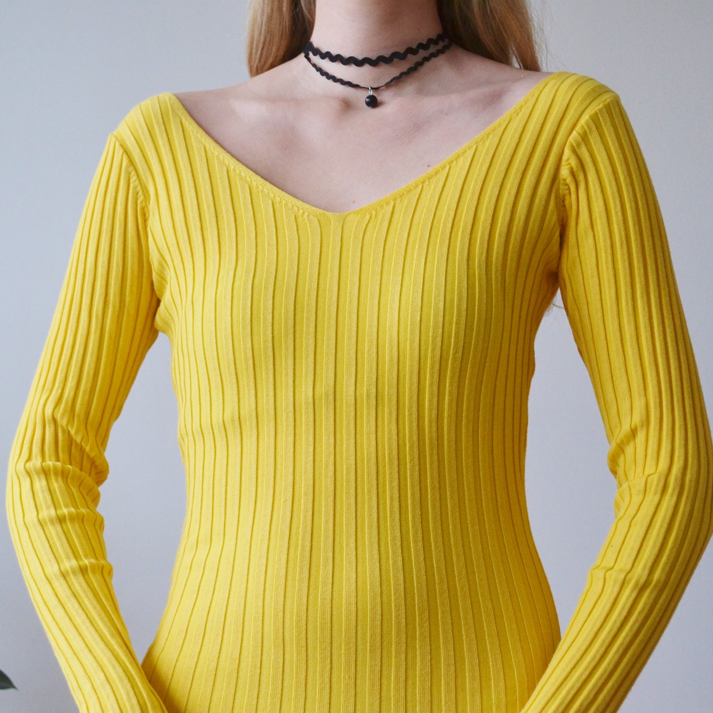 Yellow dress XS