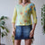 Vintage Flower Top S