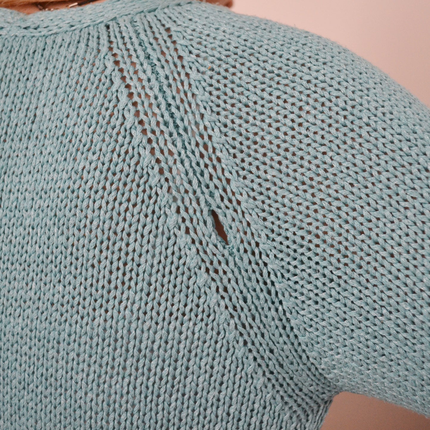 Turquoise cardigan M
