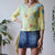 Vintage Flower Top S
