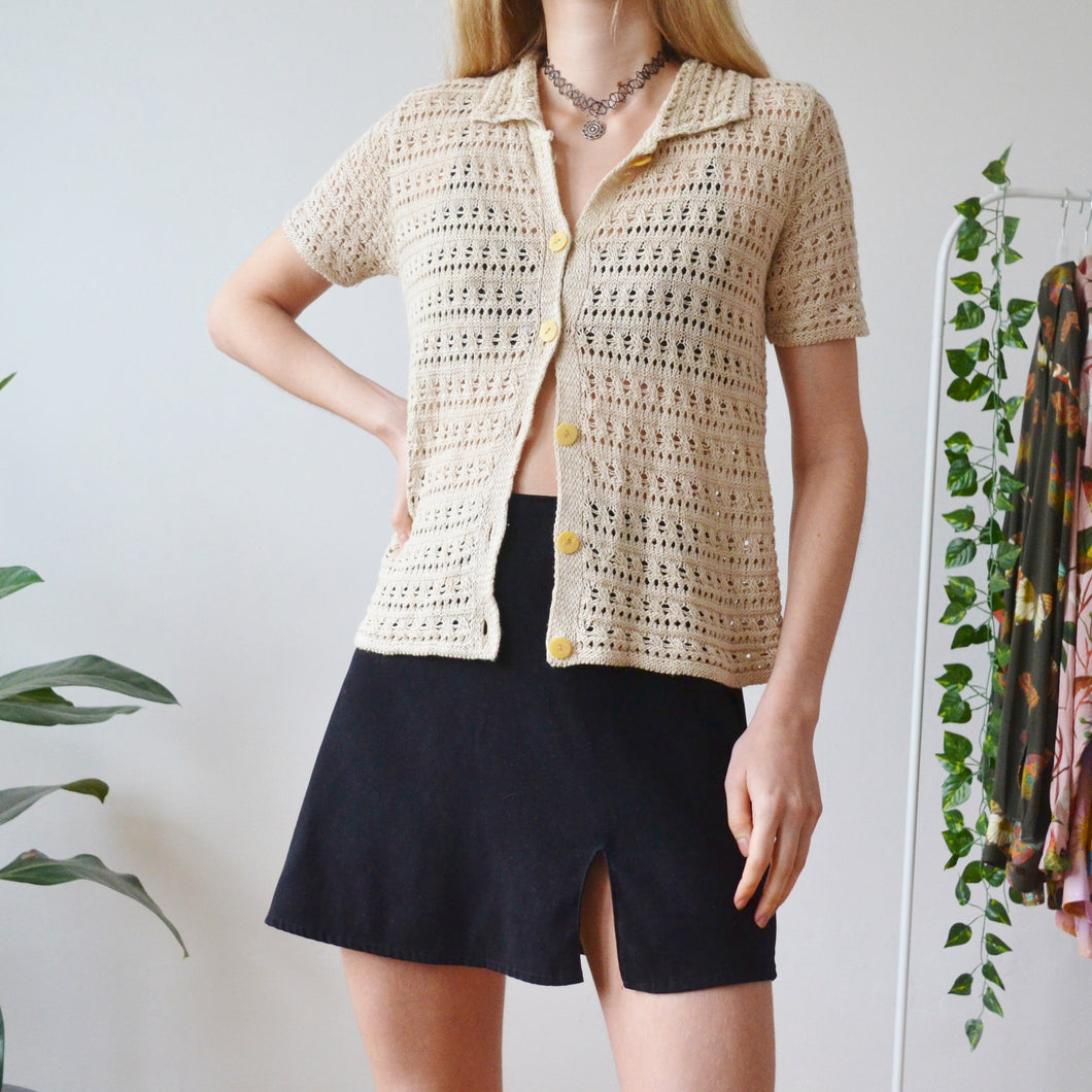 Crochet top L