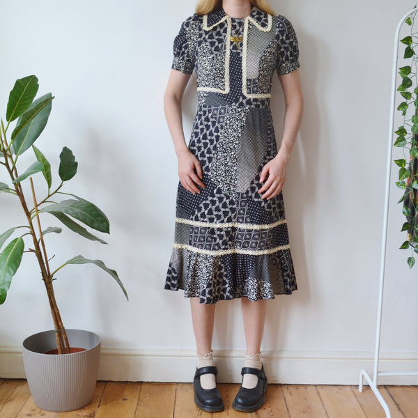 Vintage 70s dress S