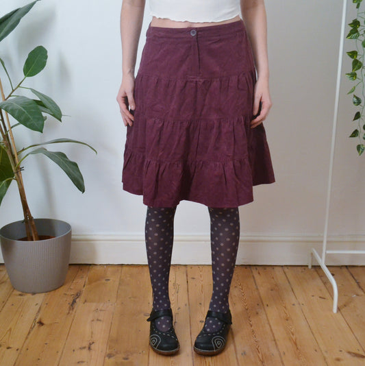 Purple skirt M