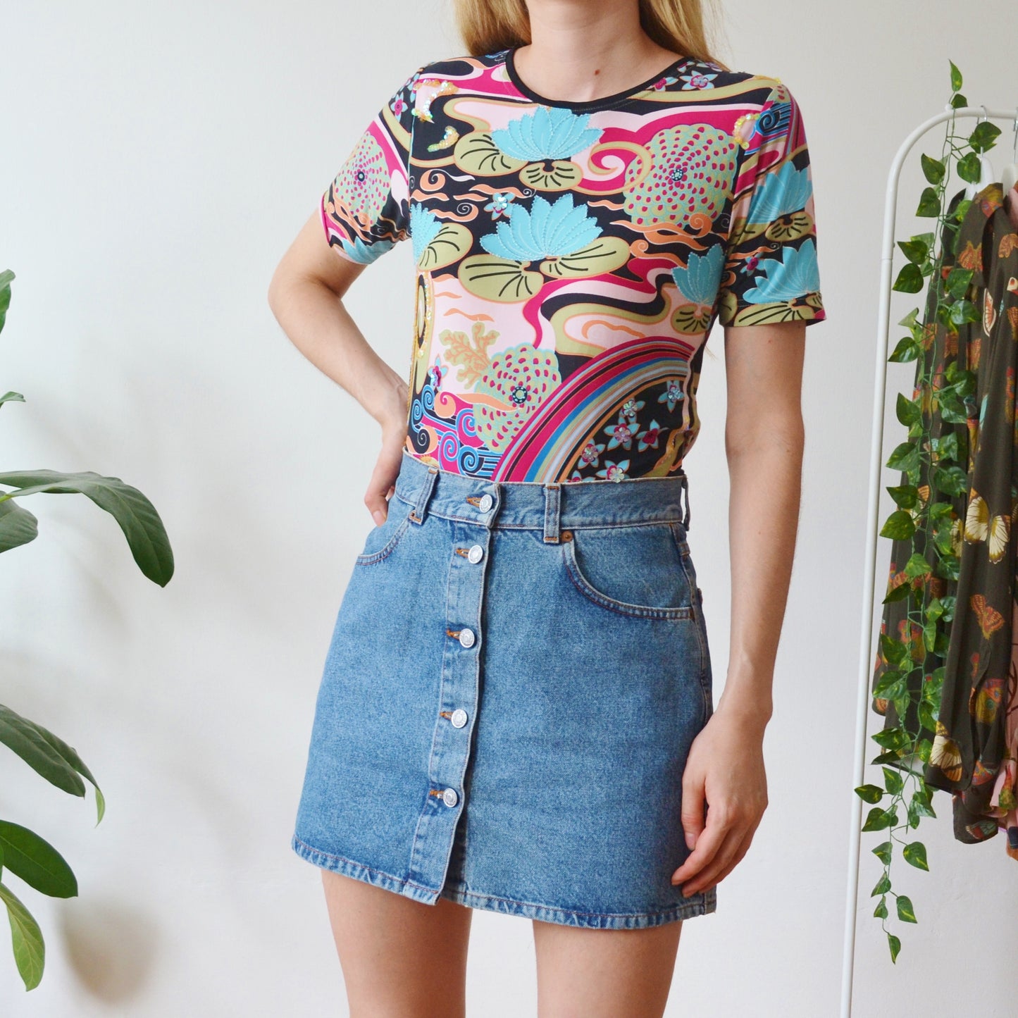 Embellished top S