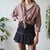 Vintage Geometric Shirt L