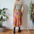 Vintage Floral Skirt S